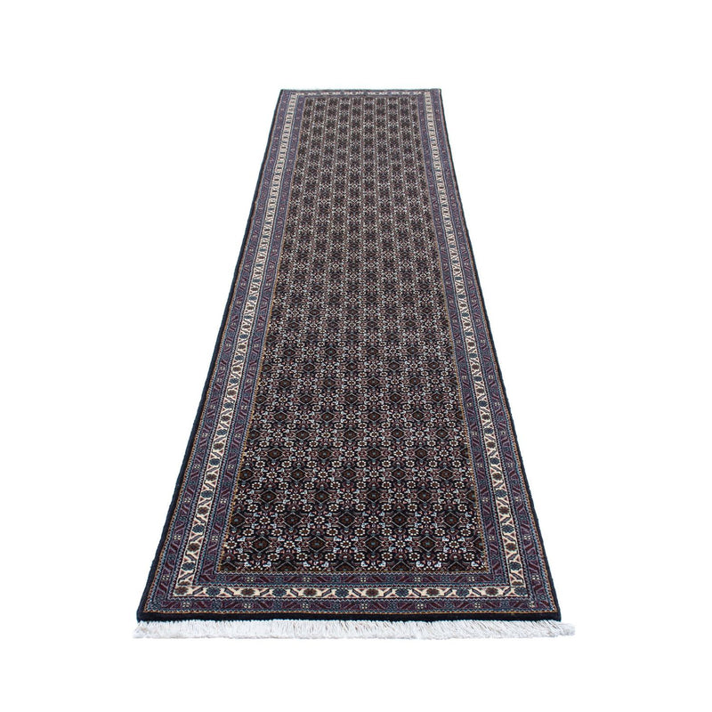 Alfombra de pasillo Alfombra persa - Tabriz - 348 x 70 cm - gris