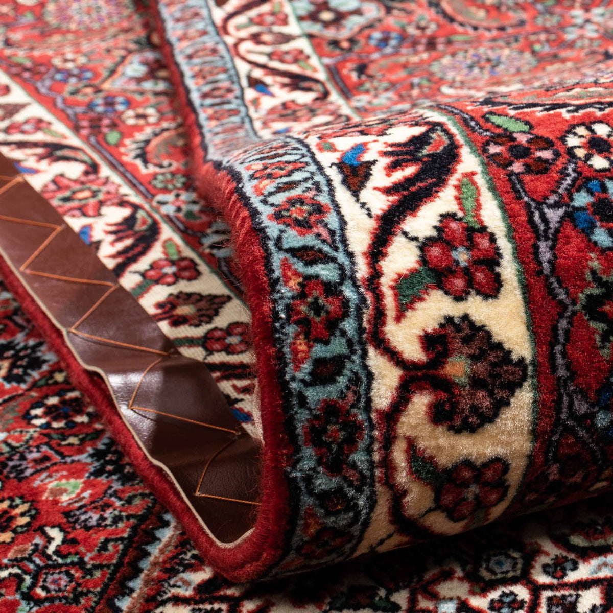 Alfombra persa - Bidjar - 338 x 249 cm - rojo