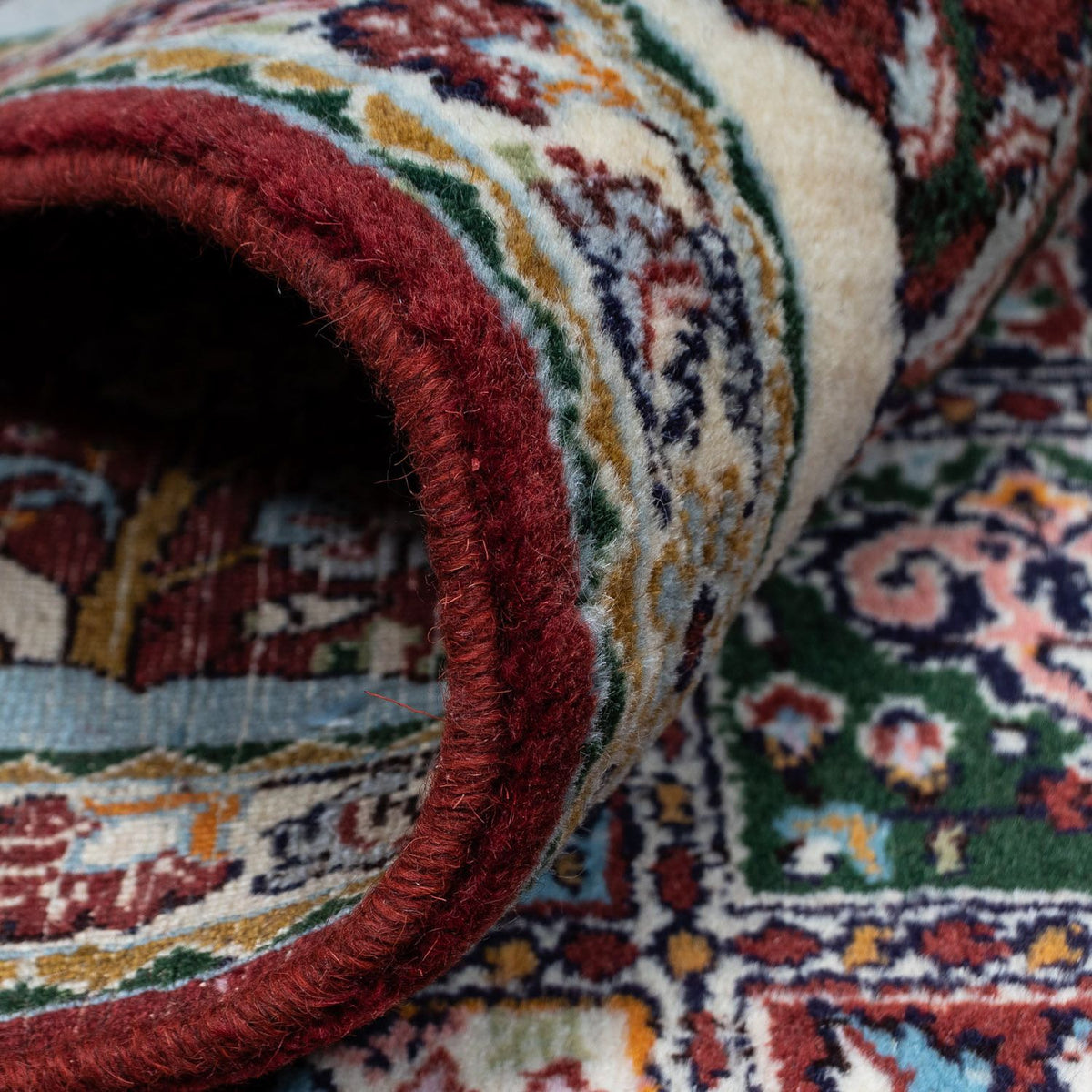 Alfombra persa - Clásica - 328 x 242 cm - rojo oscuro