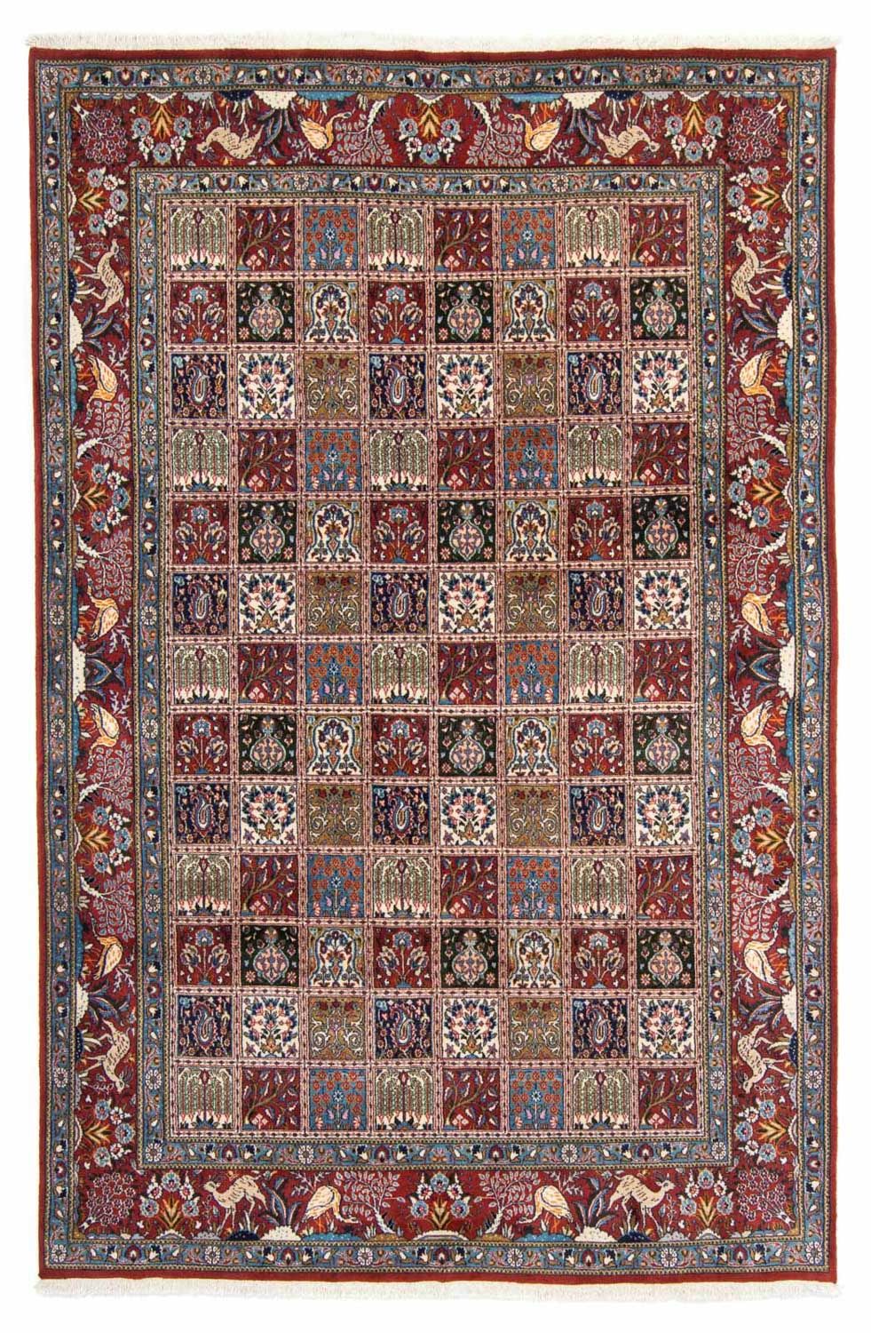 Alfombra persa - Clásica - 295 x 195 cm - rojo oscuro