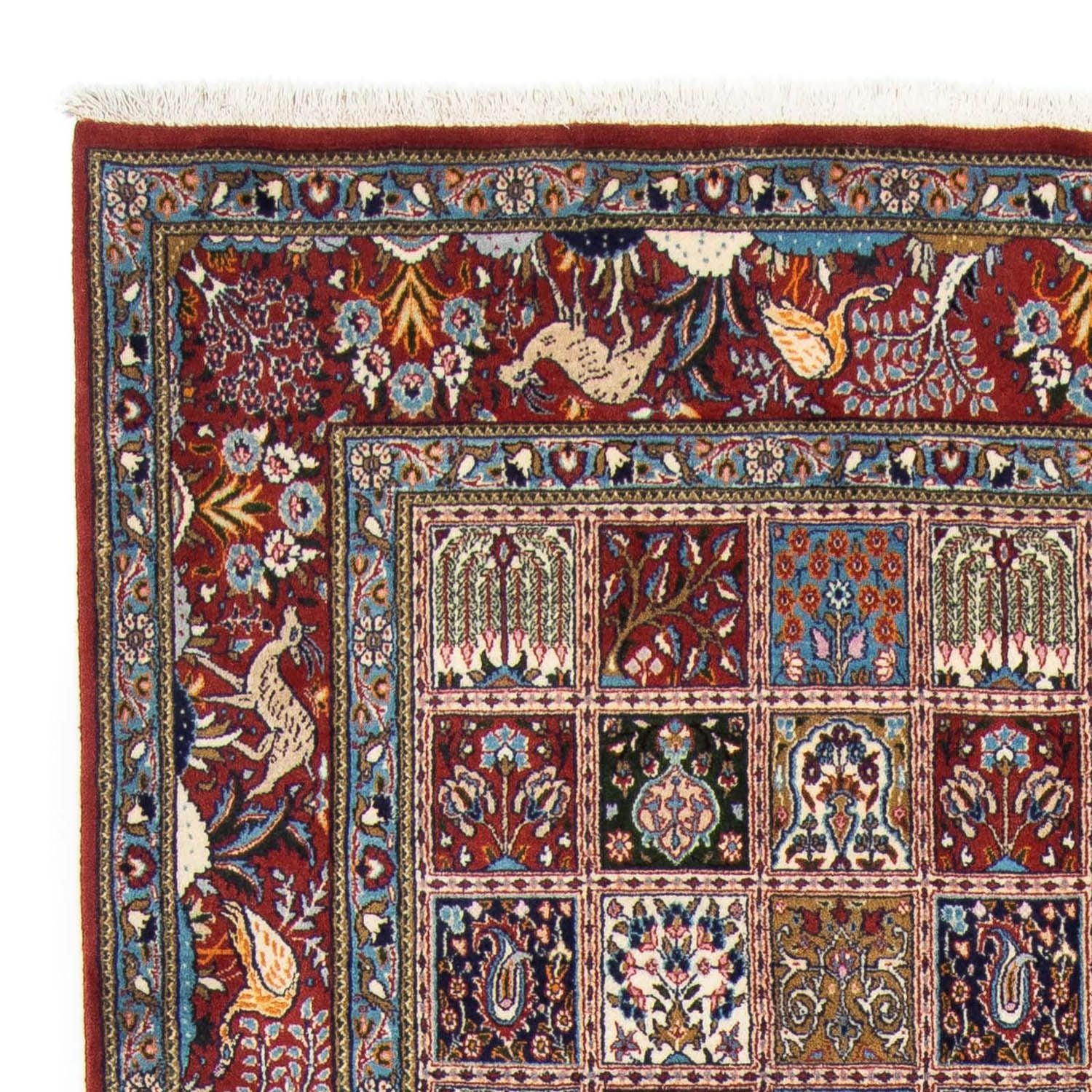 Alfombra persa - Clásica - 295 x 195 cm - rojo oscuro