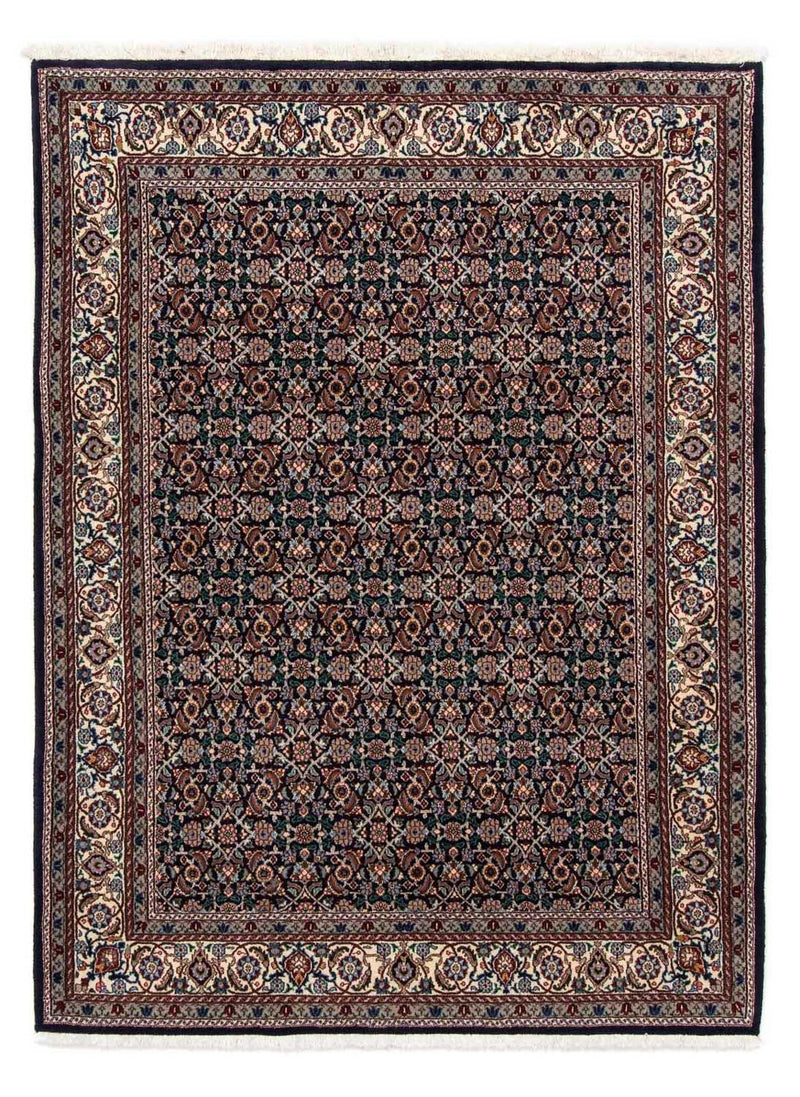 Alfombra persa - Clásica - 197 x 148 cm - azul oscuro