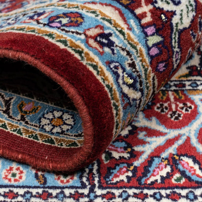 Alfombra persa - Clásica - 248 x 152 cm - rojo oscuro