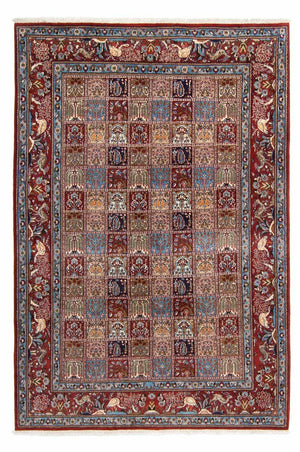Alfombra persa - Clásica - 295 x 202 cm - rojo oscuro