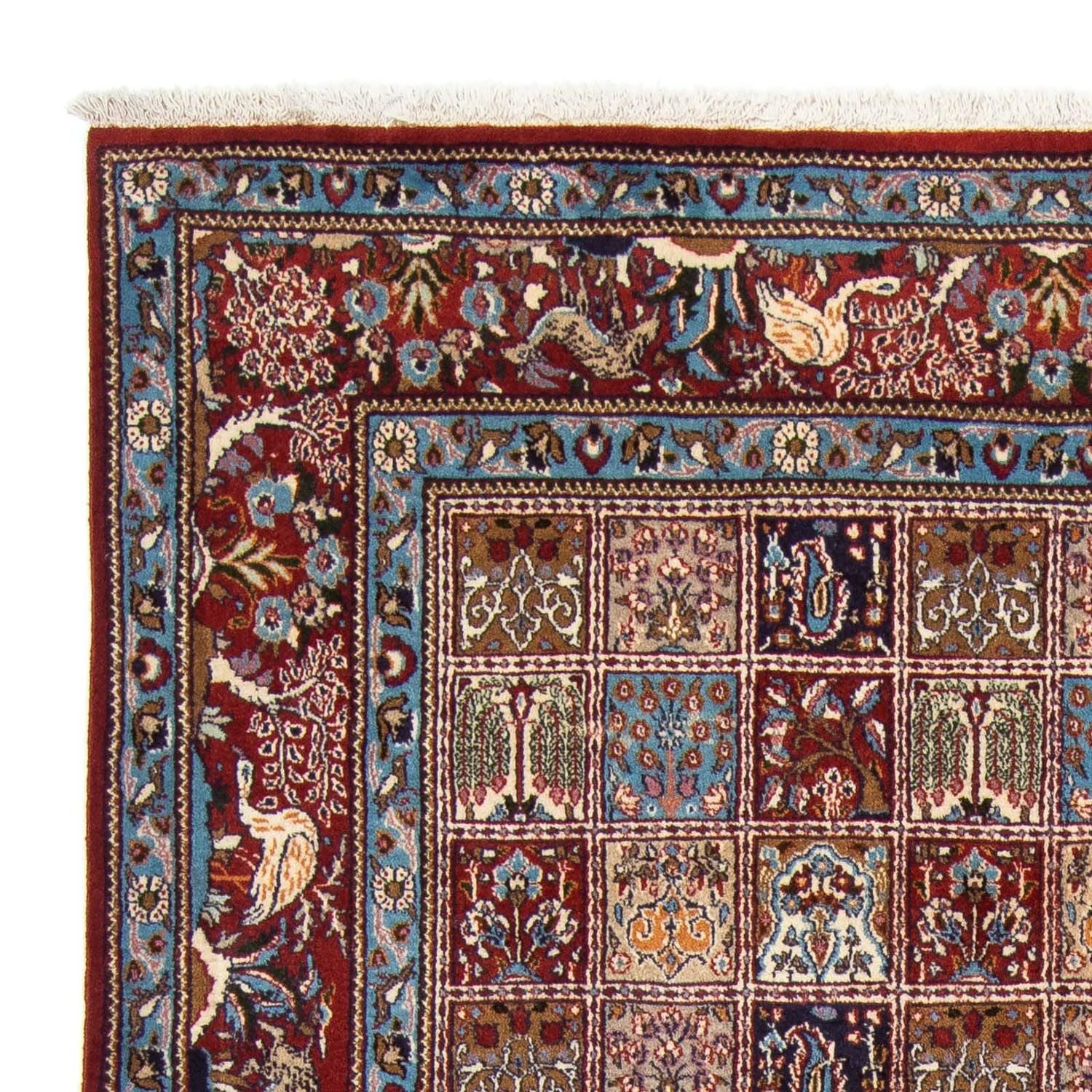 Alfombra persa - Clásica - 295 x 202 cm - rojo oscuro