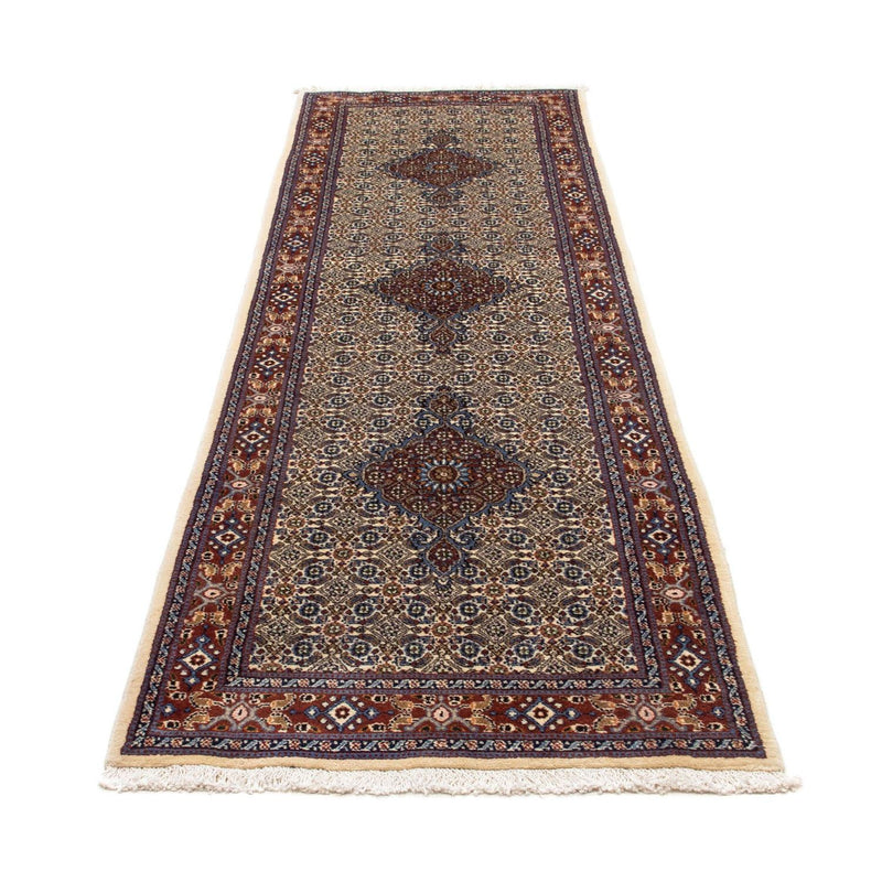Alfombra de pasillo Alfombra persa - Clásica - 288 x 80 cm - beige