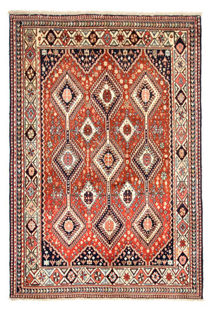 Alfombra persa - Nómada - 233 x 162 cm - óxido