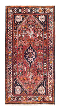Alfombra de pasillo Alfombra persa - Nómada - 190 x 98 cm - marrón