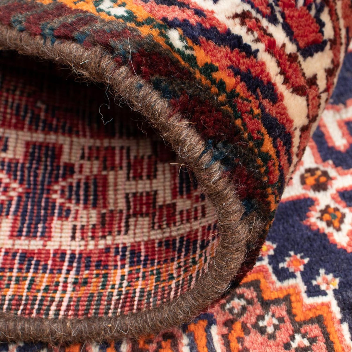 Alfombra de pasillo Alfombra persa - Nómada - 190 x 98 cm - marrón