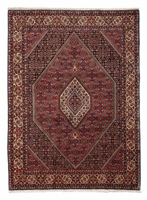 Alfombra persa - Bidjar - 275 x 203 cm - marrón