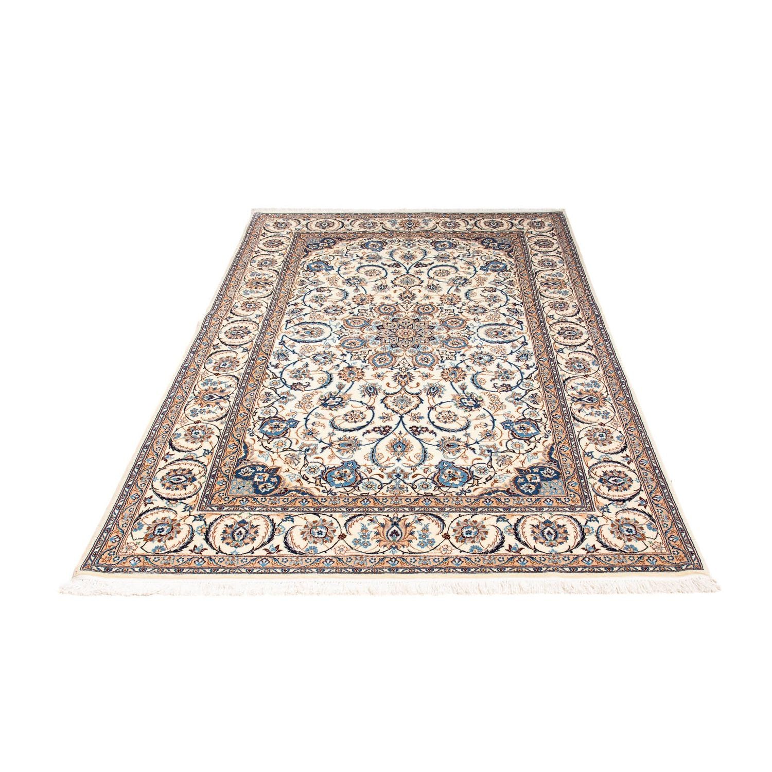 Alfombra Persa - Nain - Prima - 201 x 123 cm - beige