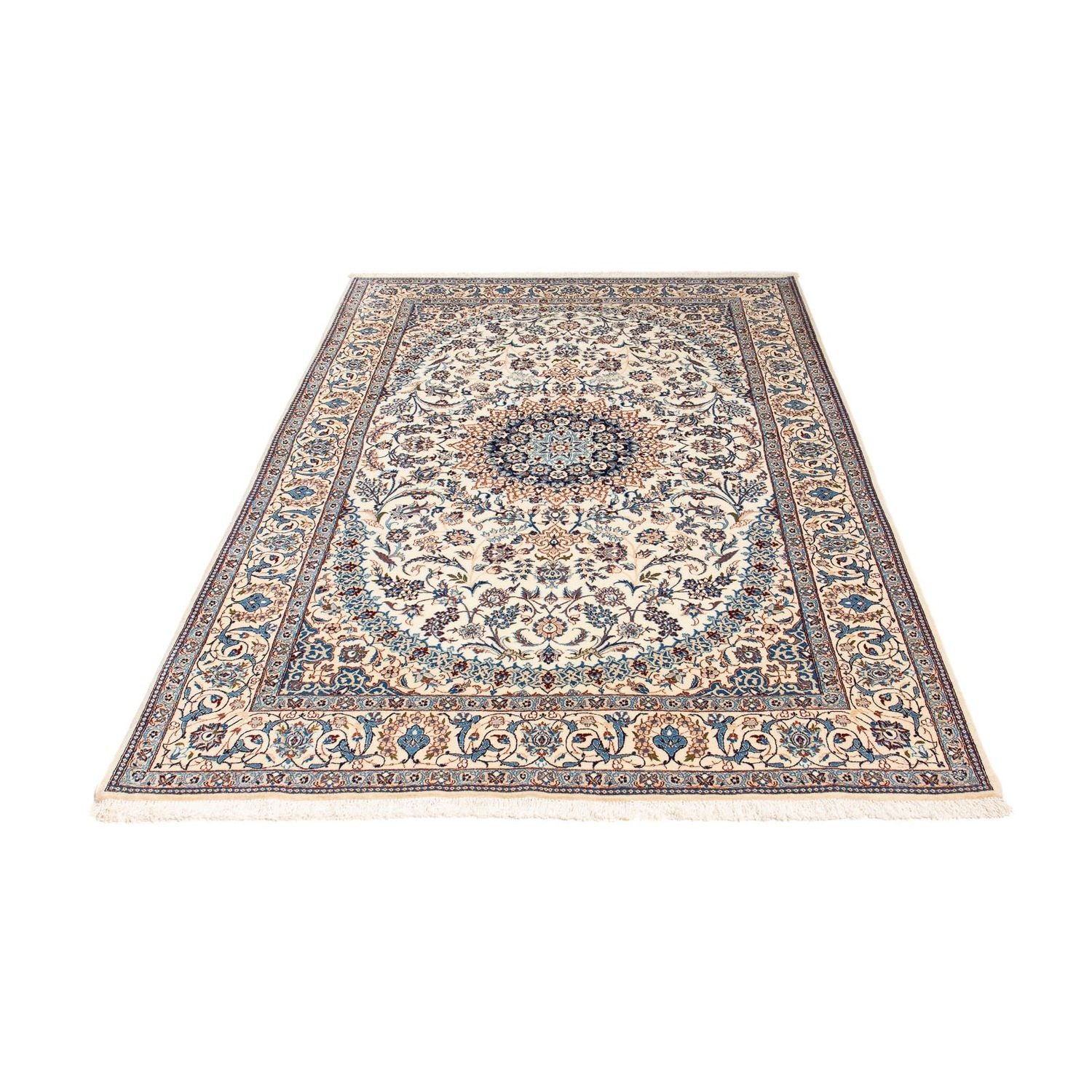 Alfombra Persa - Nain - Prima - 201 x 130 cm - beige