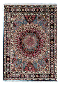 Alfombra Persa - Tabriz - Real - 217 x 158 cm - multicolor