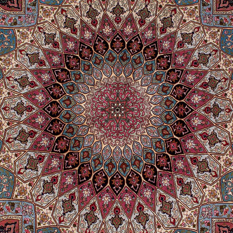 Alfombra Persa - Tabriz - Real - 217 x 158 cm - multicolor