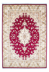 Alfombra Persa - Tabriz - Real - 247 x 171 cm - rojo