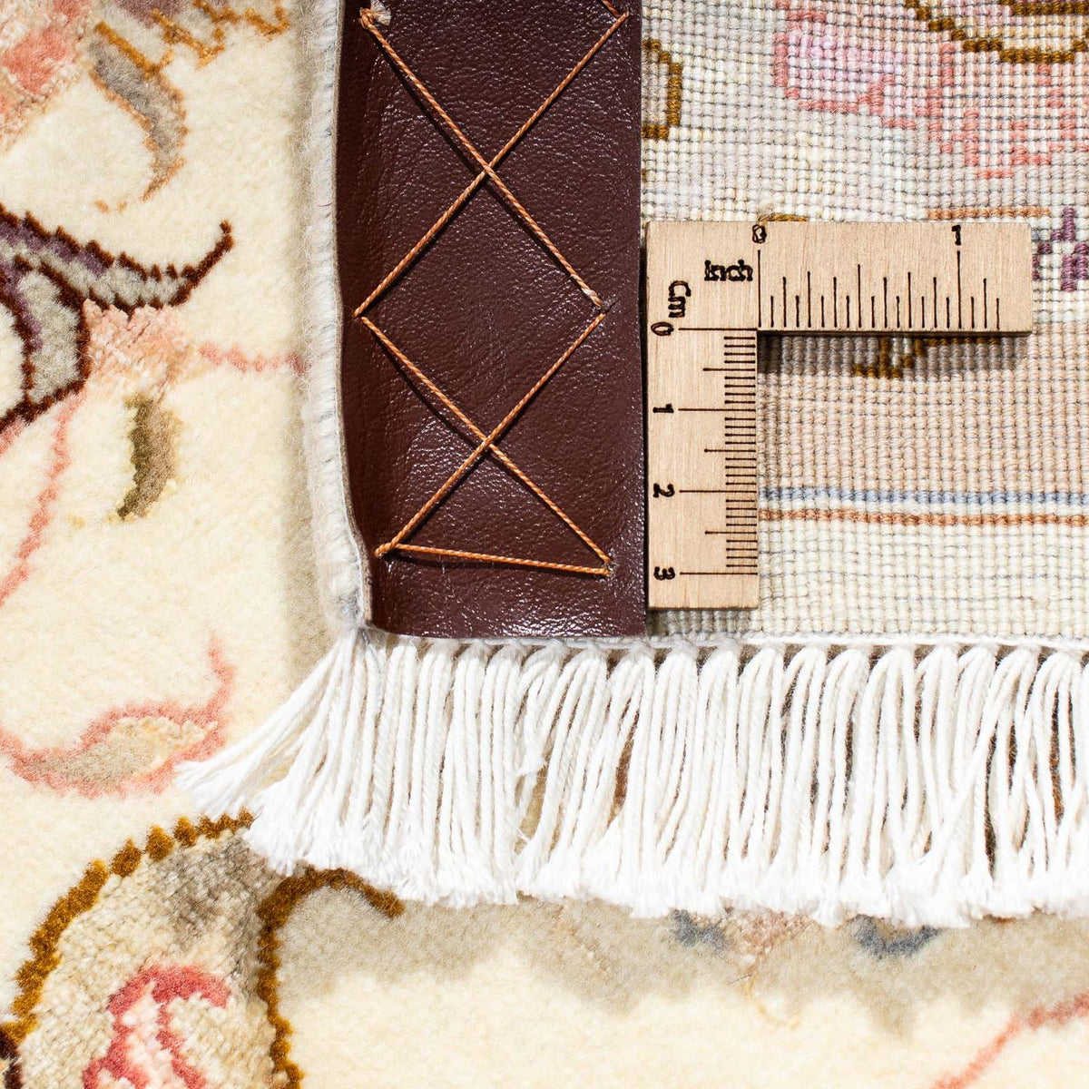 Alfombra Persa - Tabriz - Real - 206 x 152 cm - beige