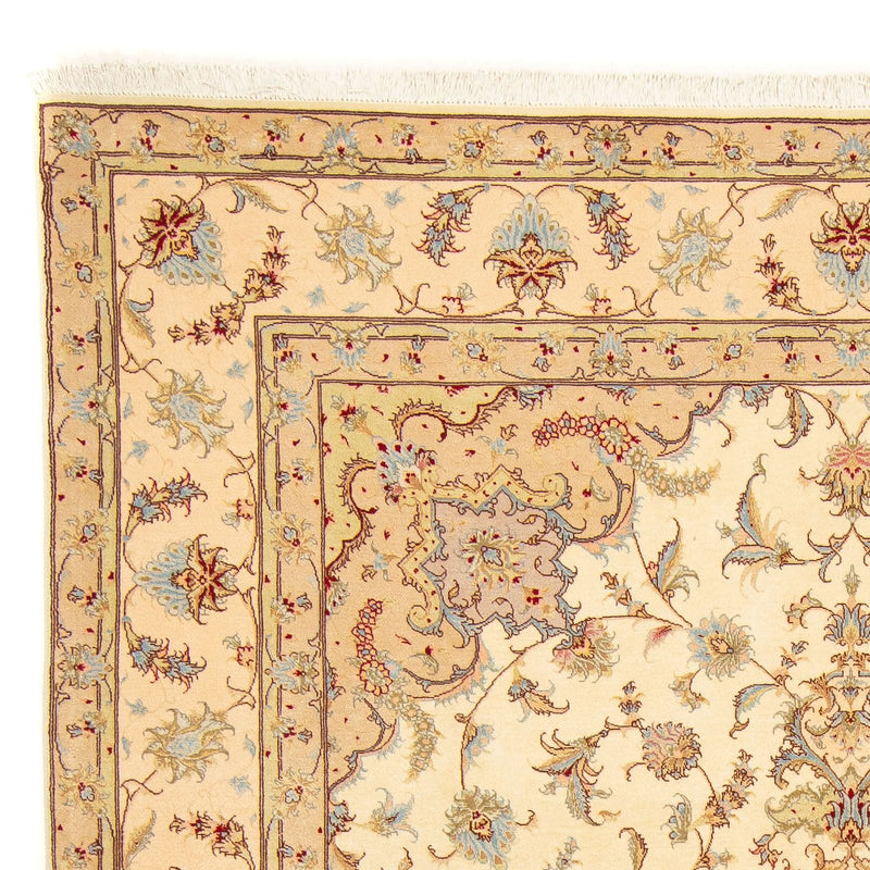 Alfombra Persa - Tabriz - Real - 268 x 198 cm - beige