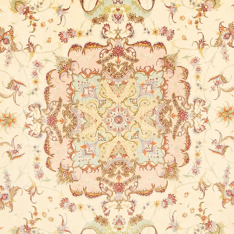 Alfombra Persa - Tabriz - Real - 288 x 198 cm - beige