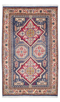 Alfombra Gabbeh - Persa Kashkuli - 230 x 148 cm - azul oscuro