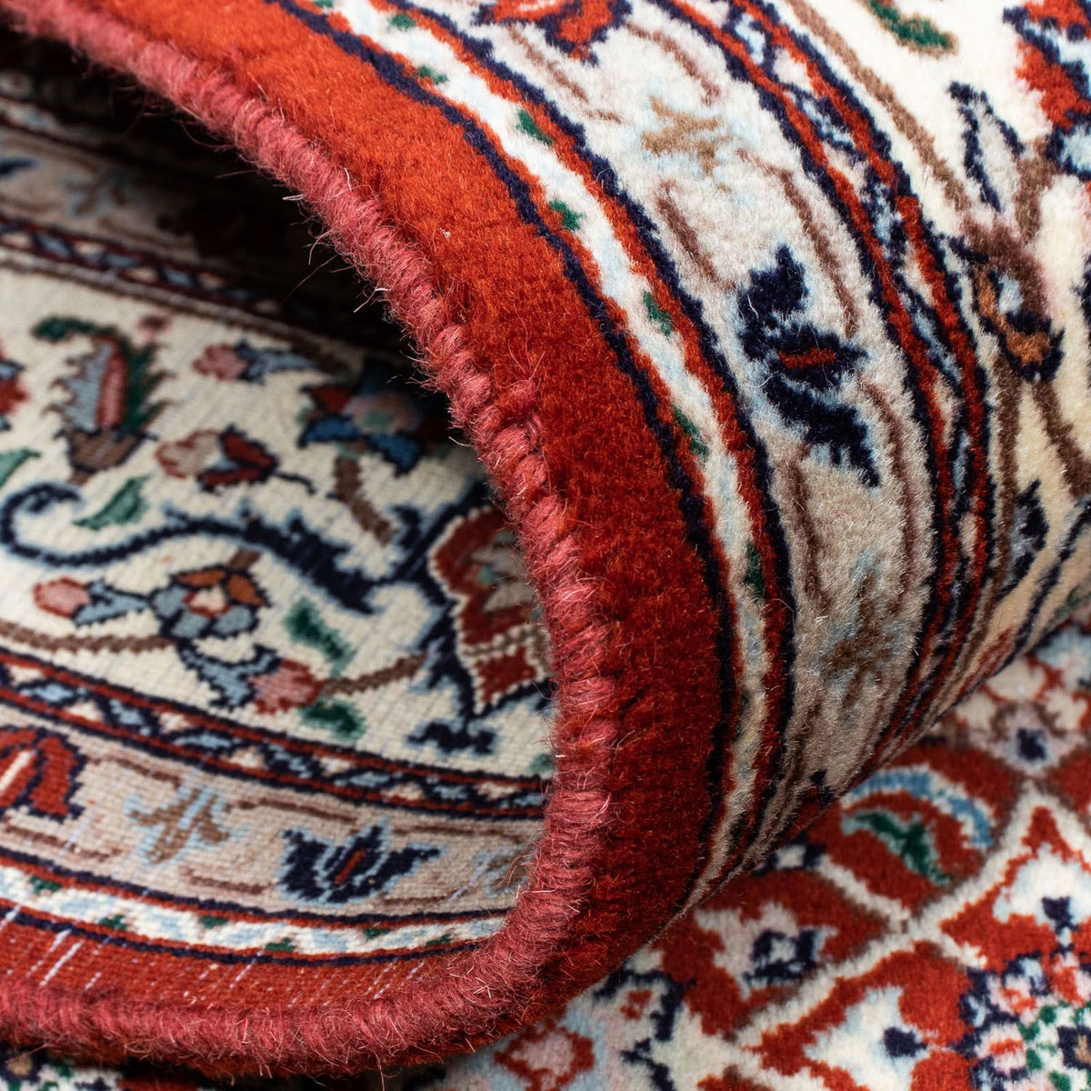 Alfombra persa - Clásica - 218 x 138 cm - rojo oscuro