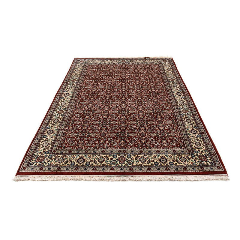 Alfombra persa - Clásica - 218 x 138 cm - rojo oscuro