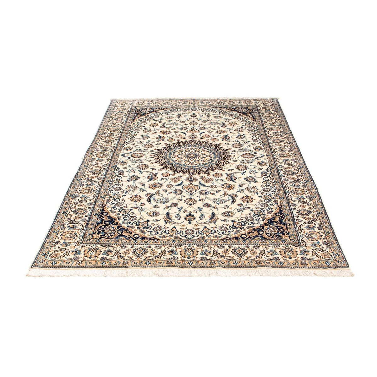 Alfombra Persa - Nain - Prima - 198 x 130 cm - beige