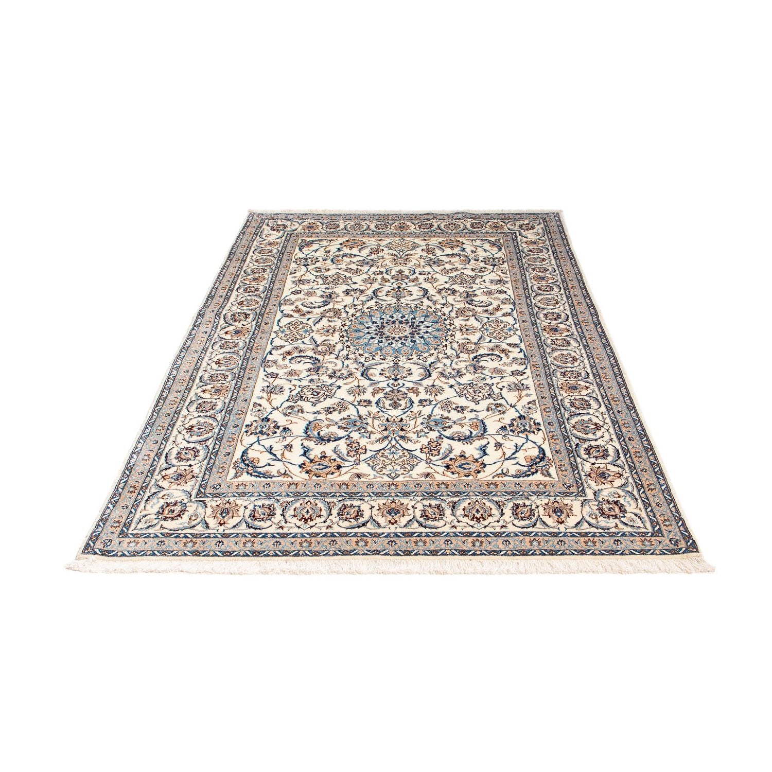 Alfombra Persa - Nain - Prima - 204 x 130 cm - beige