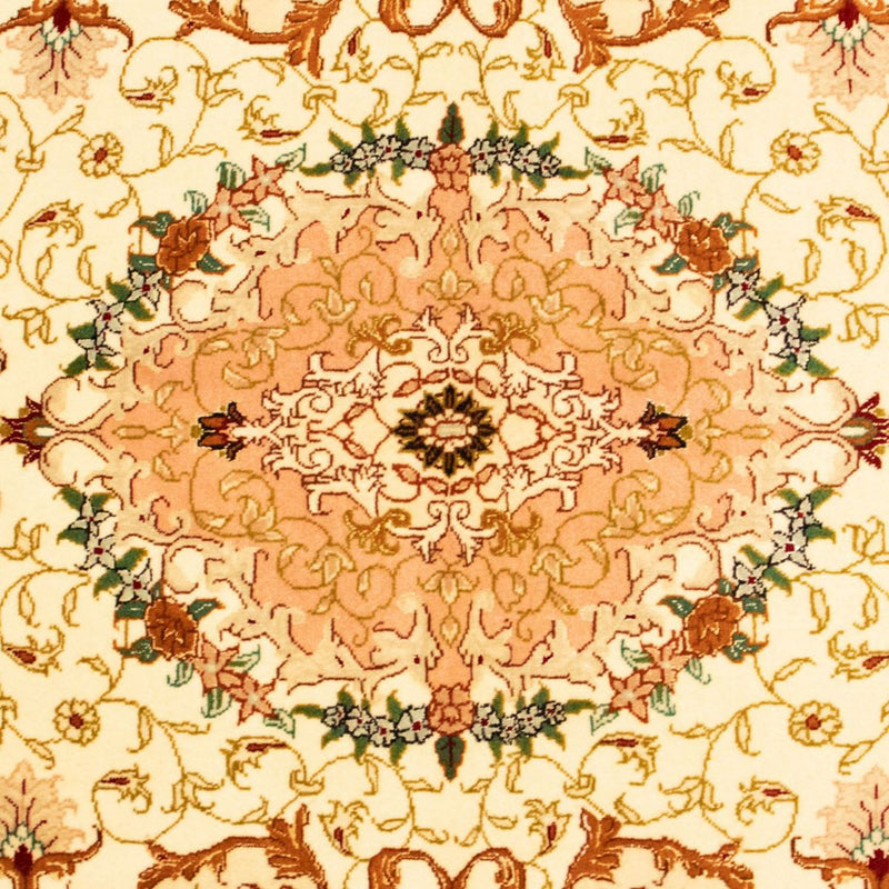 Alfombra Persa - Tabriz - Real - 148 x 98 cm - beige