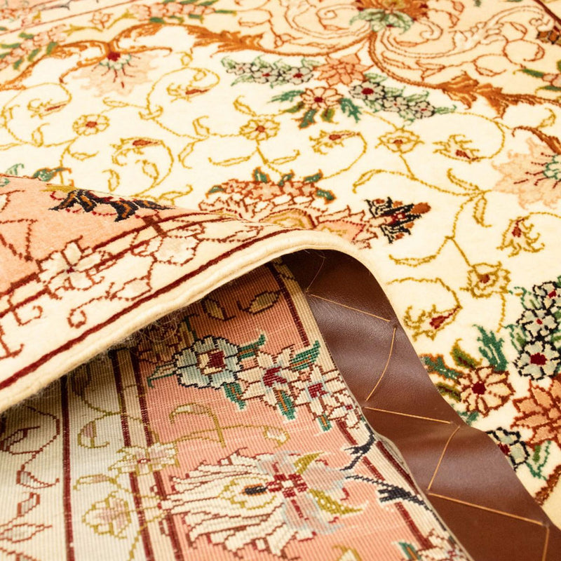 Alfombra Persa - Tabriz - Real - 148 x 98 cm - beige