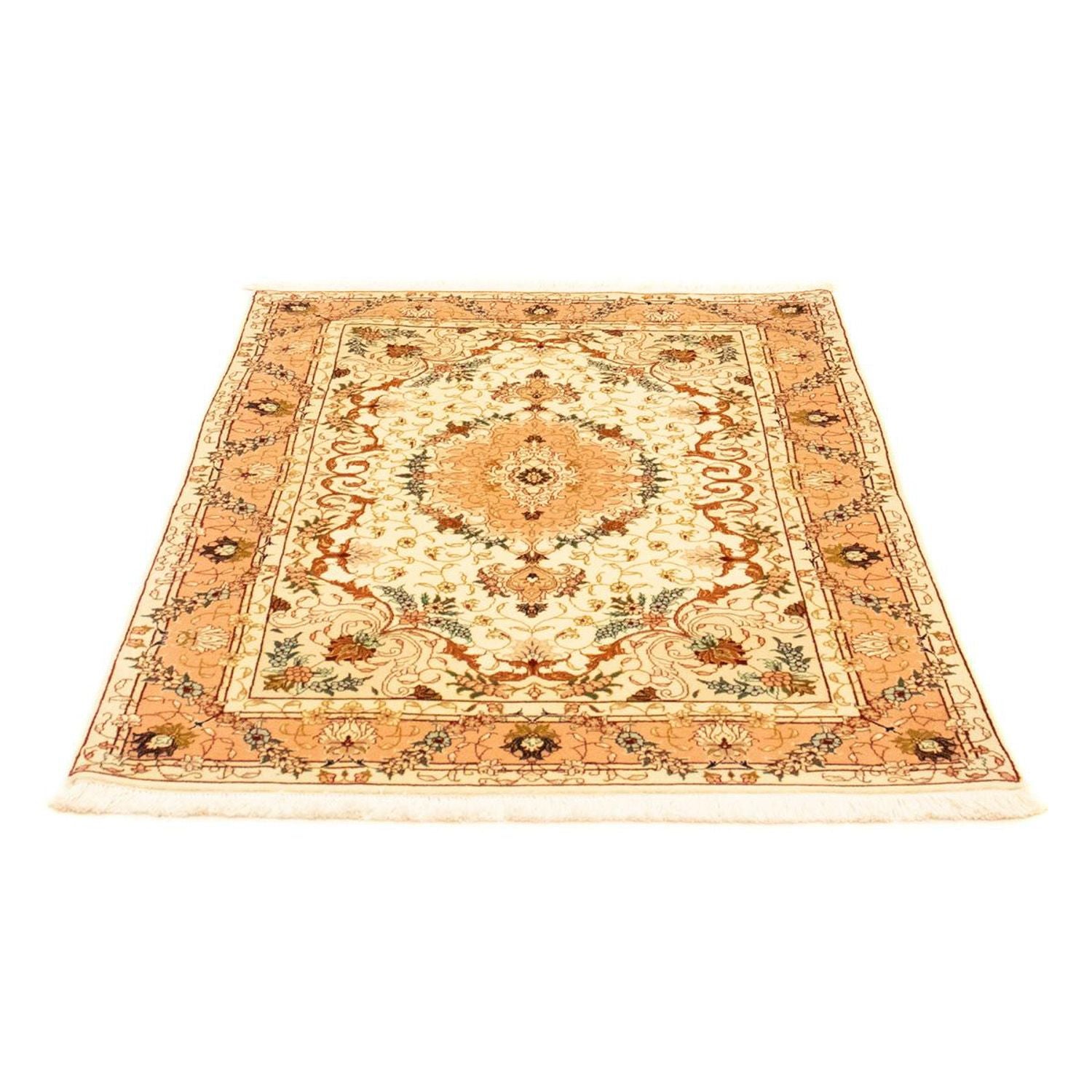 Alfombra Persa - Tabriz - Real - 148 x 98 cm - beige