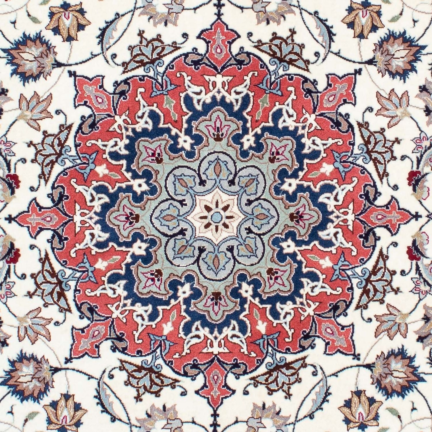 Alfombra Persa - Tabriz - Real - 215 x 153 cm - beige