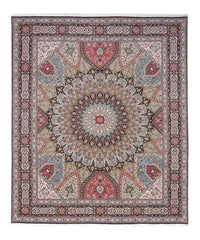 Alfombra Persa - Tabriz - Real - 303 x 252 cm - multicolor