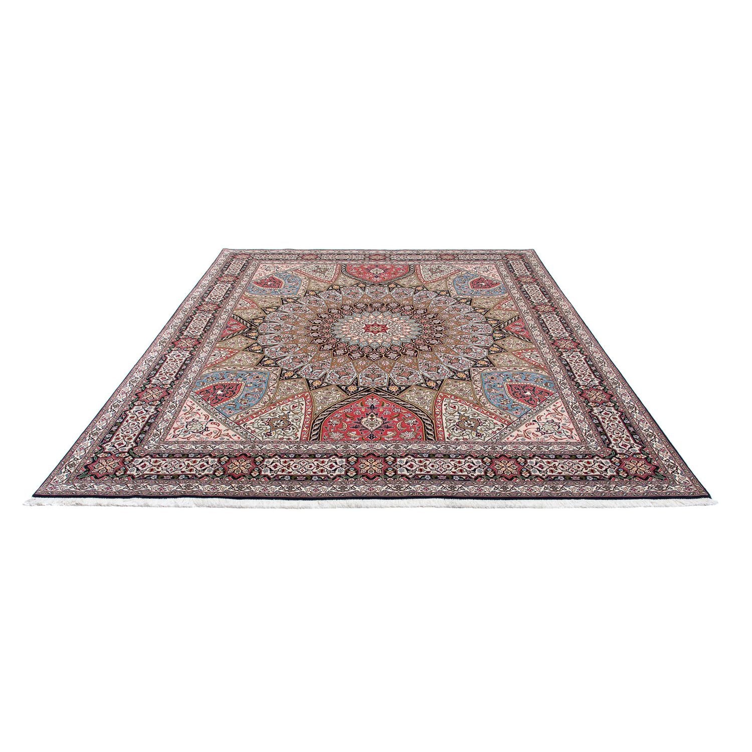 Alfombra Persa - Tabriz - Real - 303 x 252 cm - multicolor
