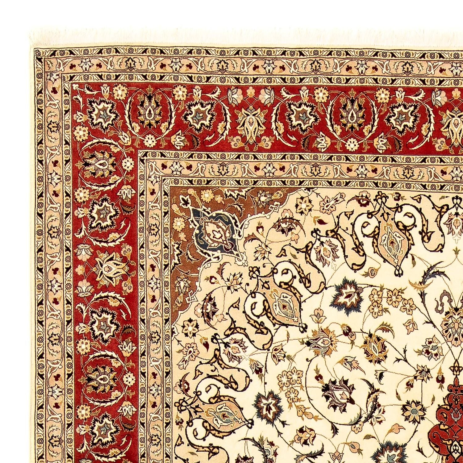 Alfombra persa - Tabriz - 358 x 254 cm - beige