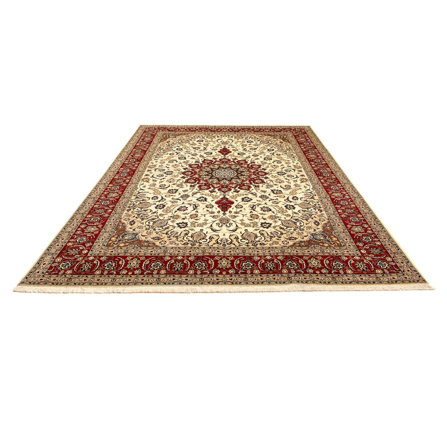 Alfombra persa - Tabriz - 358 x 254 cm - beige