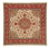 Alfombra Persa - Tabriz - Real cuadrado  - 203 x 200 cm - beige