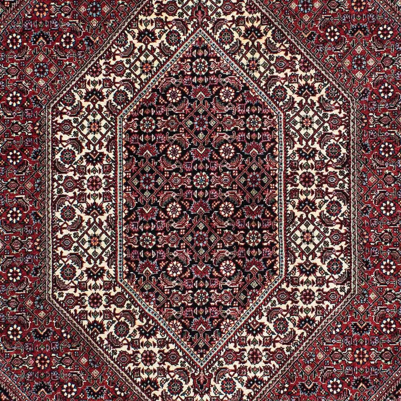Alfombra persa - Bidjar - 195 x 136 cm - rojo claro
