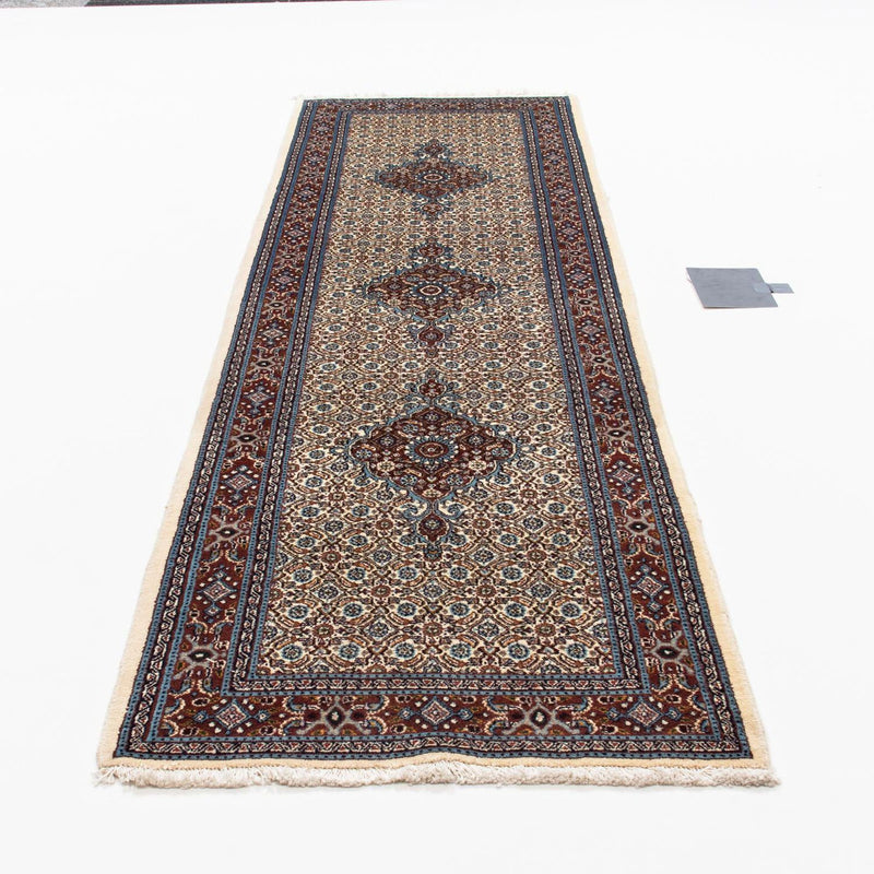 Alfombra de pasillo Alfombra persa - Clásica - 288 x 80 cm - beige