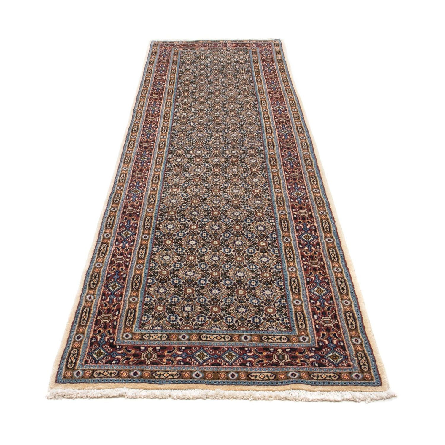 Alfombra de pasillo Alfombra persa - Clásica - 303 x 80 cm - marrón