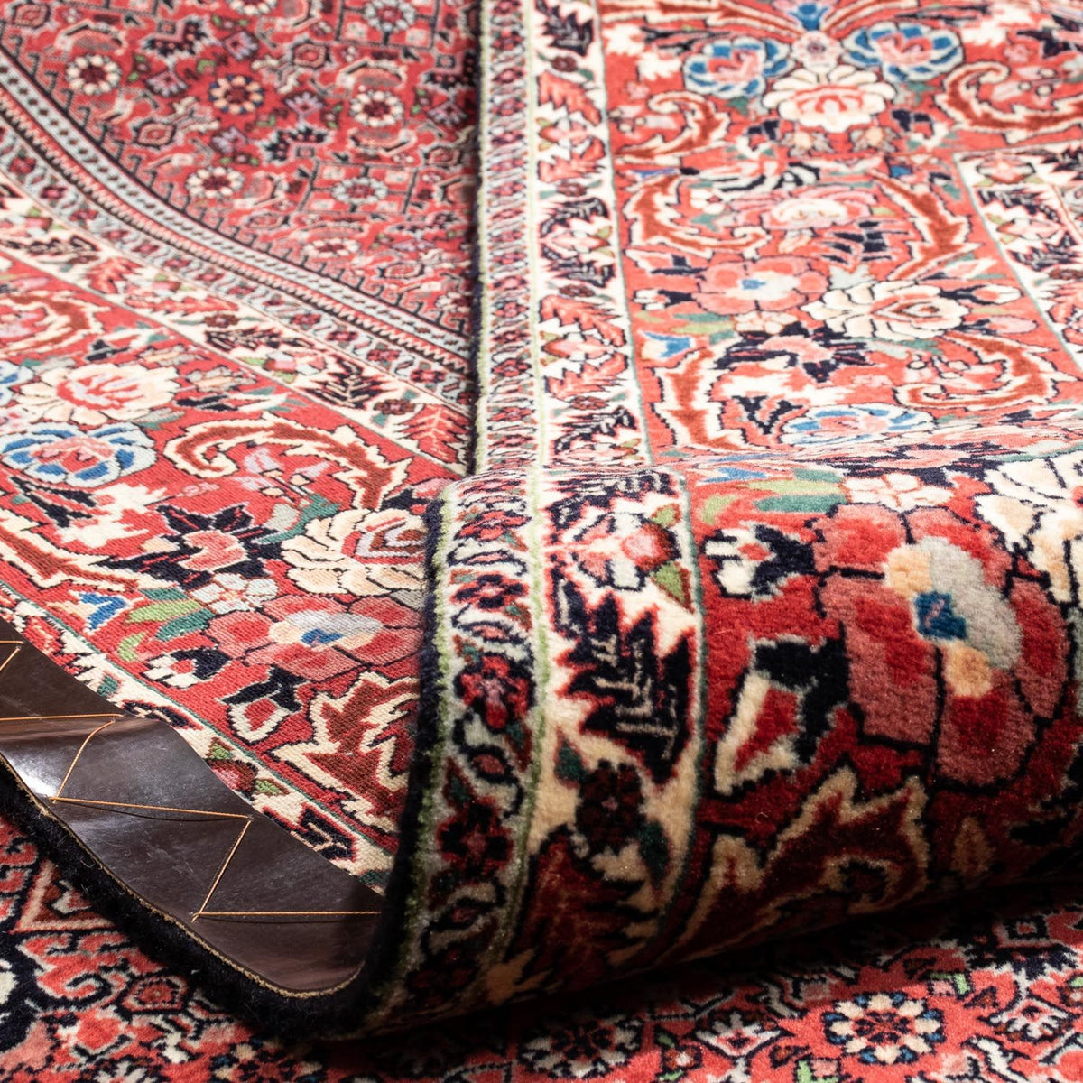 Alfombra persa - Bidjar - 346 x 252 cm - rojo