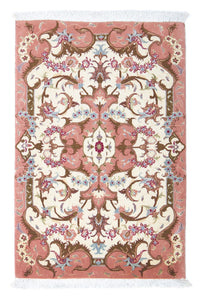 Alfombra Persa - Tabriz - Real - 90 x 60 cm - beige