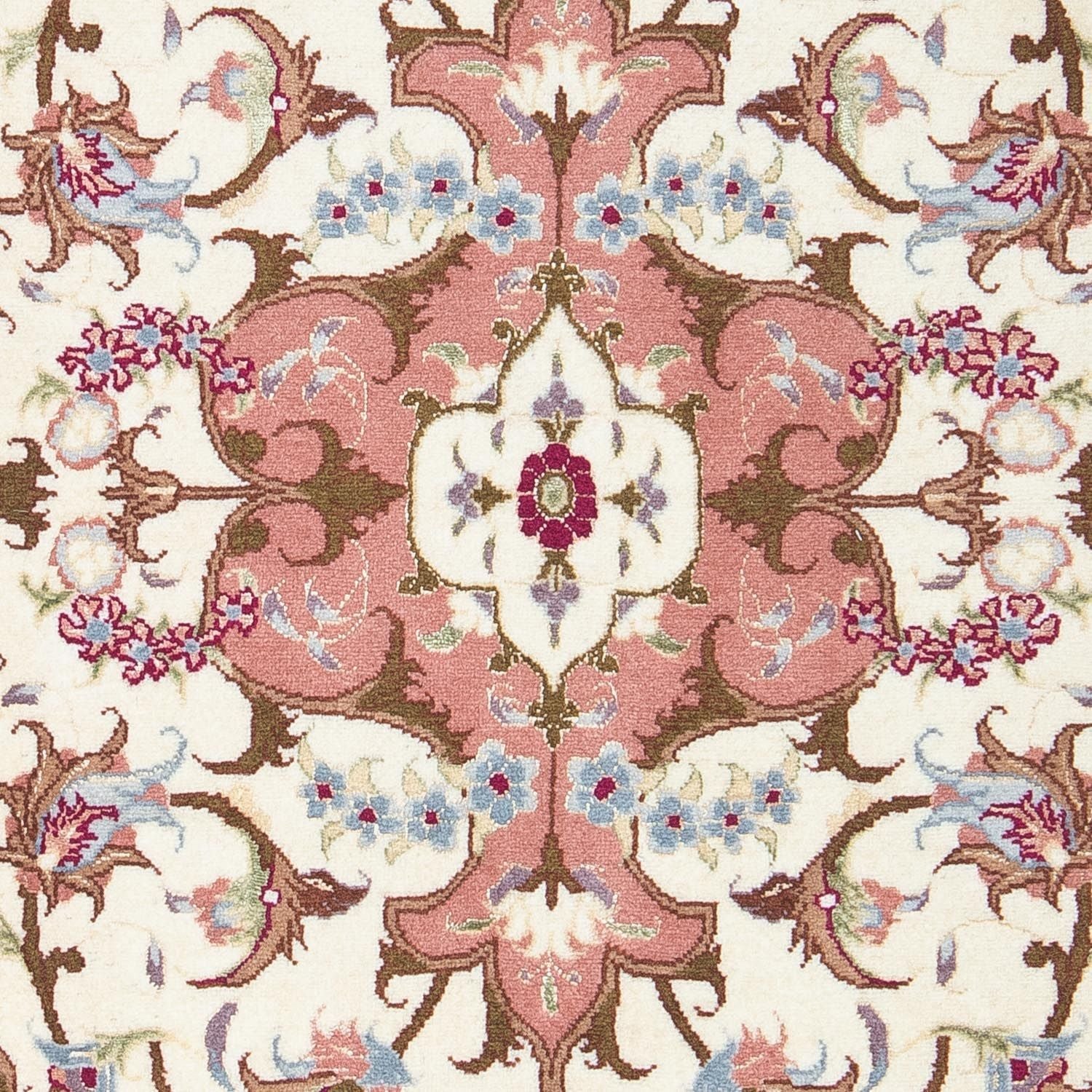 Alfombra Persa - Tabriz - Real - 90 x 60 cm - beige