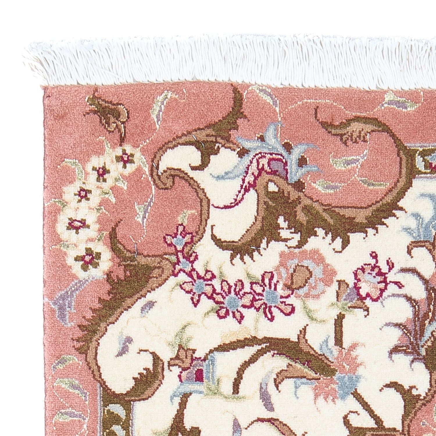 Alfombra Persa - Tabriz - Real - 90 x 60 cm - beige