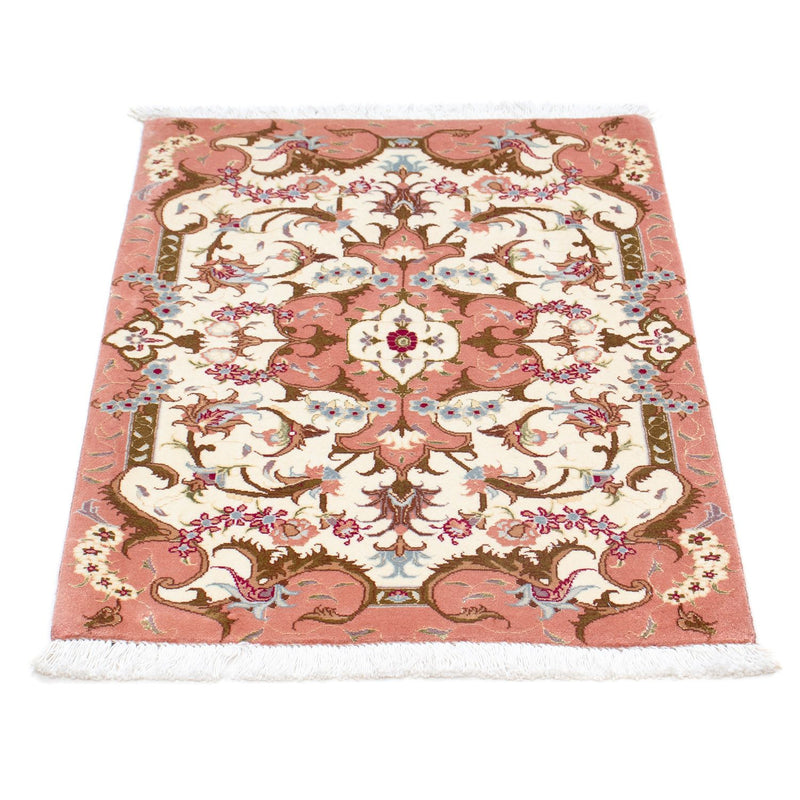 Alfombra Persa - Tabriz - Real - 90 x 60 cm - beige