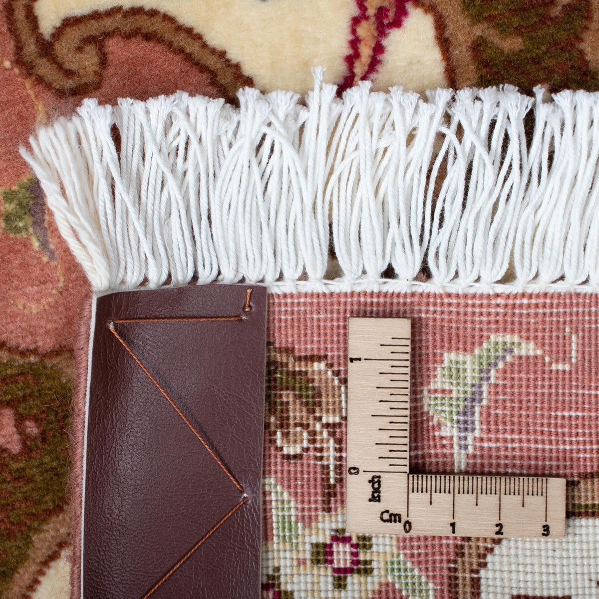 Alfombra Persa - Tabriz - Real - 90 x 60 cm - beige