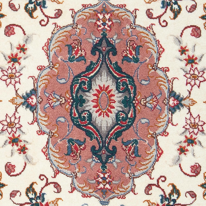 Alfombra Persa - Tabriz - Real - 92 x 60 cm - beige