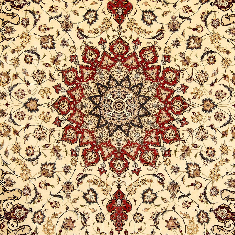 Alfombra Persa - Tabriz - Real - 351 x 252 cm - beige