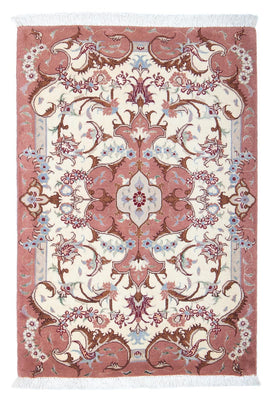 Alfombra Persa - Tabriz - Real - 92 x 61 cm - beige