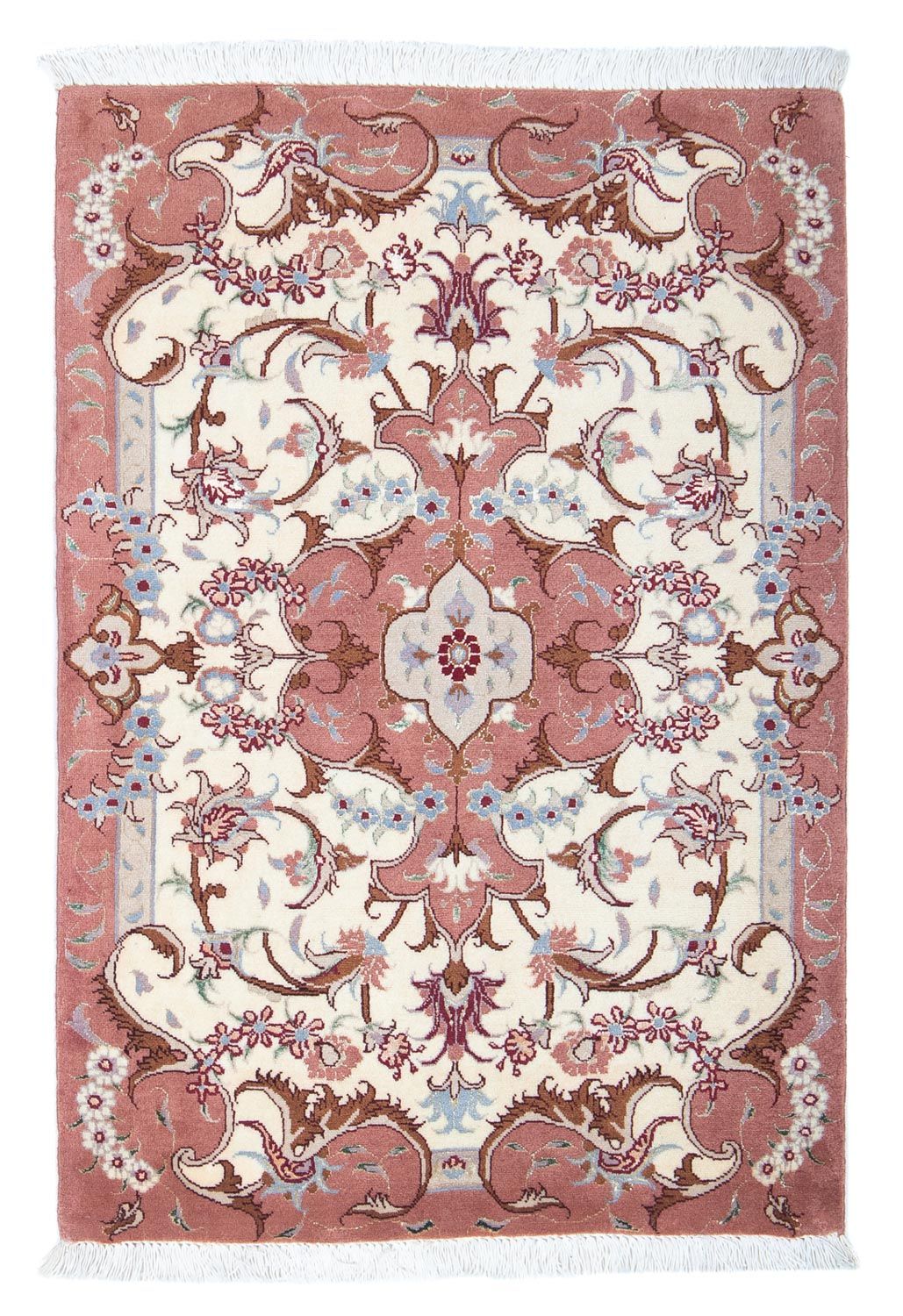 Alfombra Persa - Tabriz - Real - 92 x 61 cm - beige