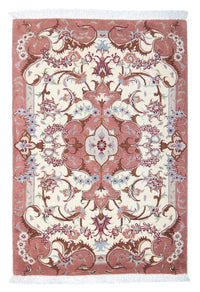 Alfombra Persa - Tabriz - Real - 92 x 61 cm - beige